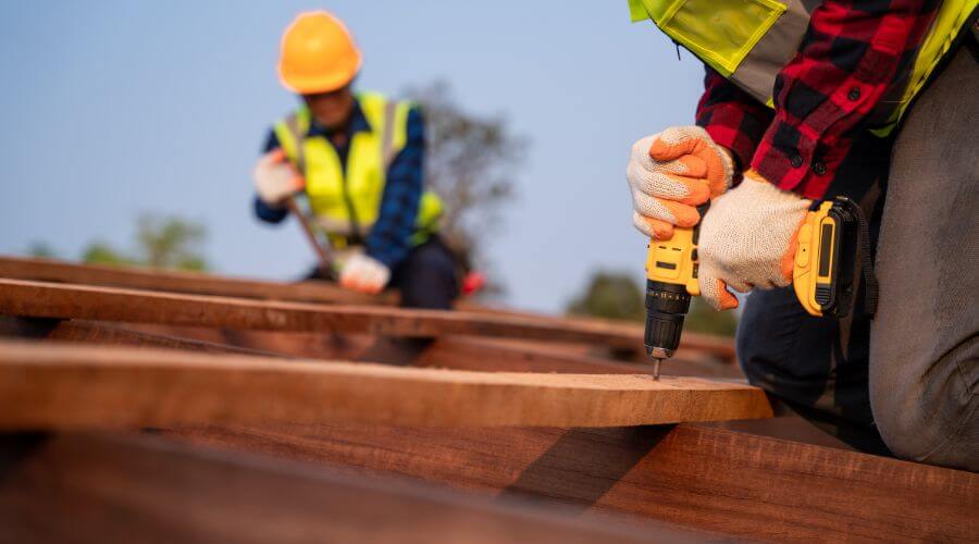 Professional metal roof installation in Denver, IN